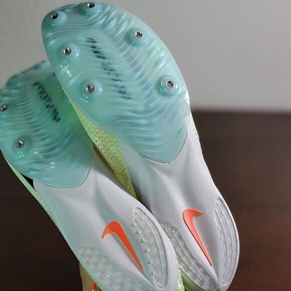 Nike Air Zoom Victory Running Spikes Shoes 12 Volt Hyper Orange CD4385 700 New - Picture 12 of 15